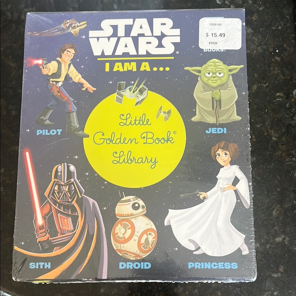 Star Wars Little Golden Book Library - never opened!!